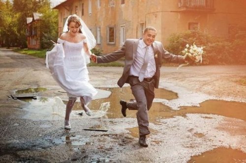 Смешные и забавные свадебные снимки (30 шт)