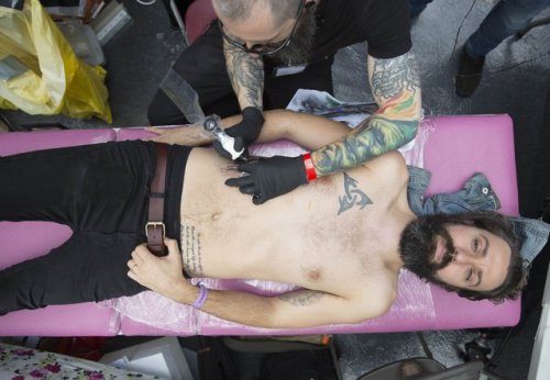 X Международный слёт, посвящённый татуировкам в Лондоне (11 фото)