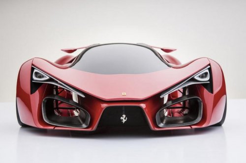 Концепт суперкара Ferrari F80 (8 фото)