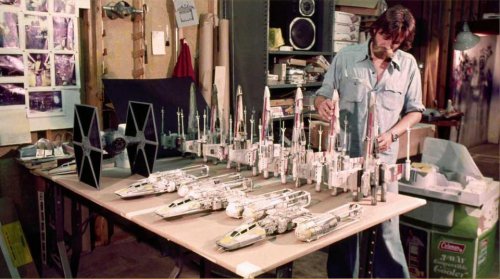 Закулисье фильма "Звёздные войны": как создавали модели космических кораблей (38 фото)
