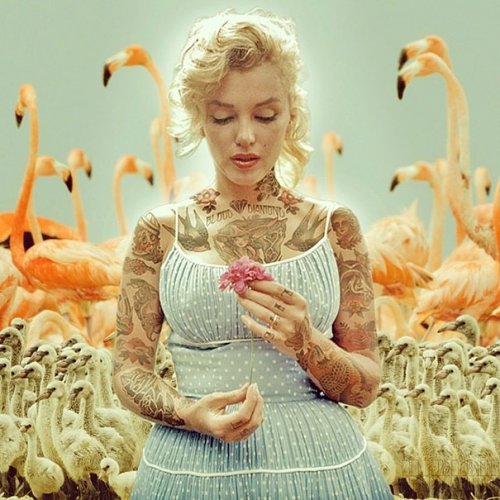 Знаменитости с татуировками в серии работ Чайена Рэндалла (22 фото)