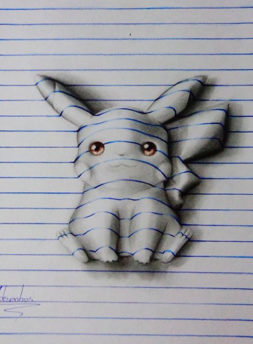 Невероятные 3D-рисунки талантливого 15-летнего художника Жоао Карвальо (13 фото)