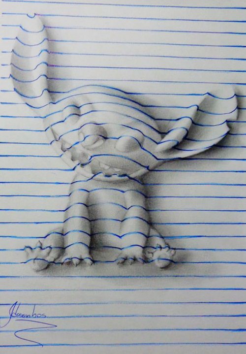Невероятные 3D-рисунки талантливого 15-летнего художника Жоао Карвальо (13 фото)