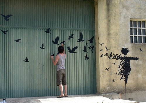 Street-art испанского художника Pejac (13 фото)