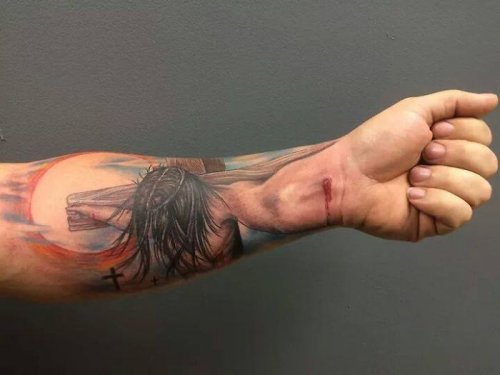 Потрясающие 3D-татуировки (27 фото)