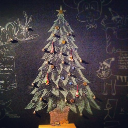 Новогодняя елка своими руками (45 фото)