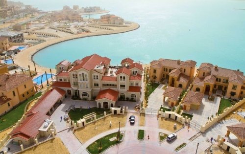 Роскошный искусственный остров Pearl-Qatar (8 фото)