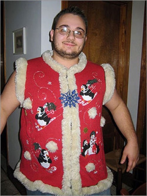 Самые нелепые и уродливые свитеры к Новому году (20 фото)