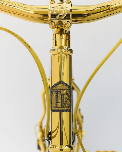 Горный велосипед из золота для любителей роскоши (9 фото)