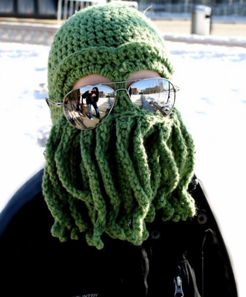Прикольные зимние шапки, которые не дадут вам замёрзнуть (47 фото)
