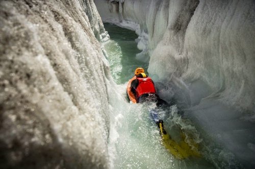 Сплав по Большому Алечскому леднику (11 фото)