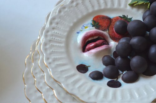 Необычная керамическая посуда от Ронит Баранги (19 фото)