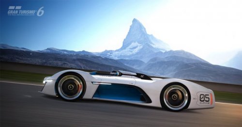 Спорткар будущего Alpine Vision GT (9 фото)