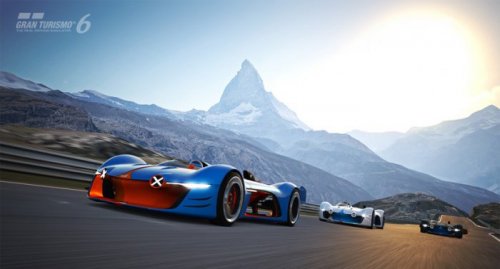 Спорткар будущего Alpine Vision GT (9 фото)
