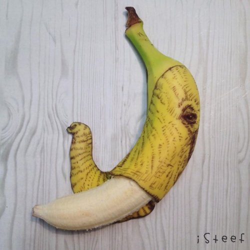Забавные бананы Стефана Брюш (19 фото)