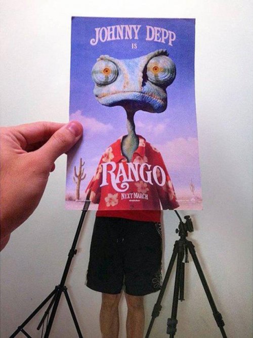 Фотозабавы Джими Чунга с постерами к фильмам (26 фото)