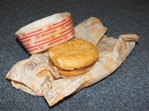Как выглядит чизбургер 20-летней давности (7 фото)