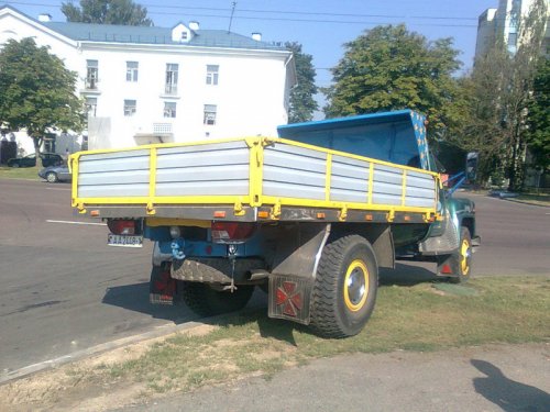 Белорусский рестайлинг грузовика (5 фото)