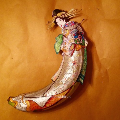 Забавные бананы художницы Элизы Рош (13 фото)