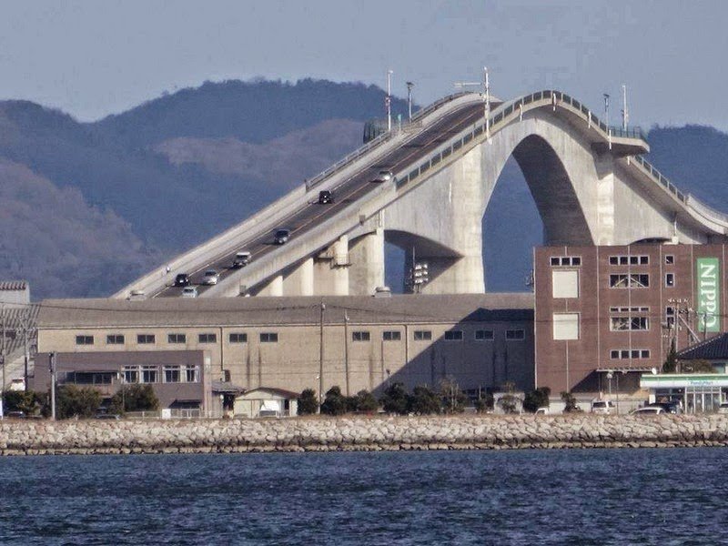 Мост ишима охаси в японии
