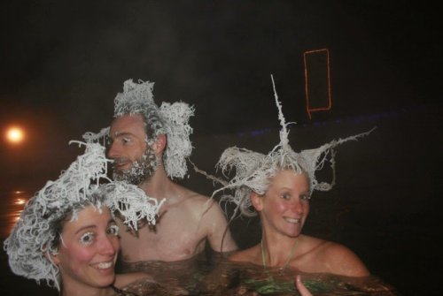 Конкурс замороженных волос на Юконе (8 фото)