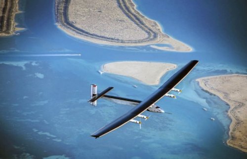 Solar Impulse 2 отправился в кругосветное путешествие (8 фото)