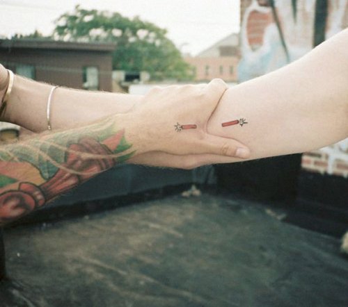 Татуировки для двоих (31 фото)
