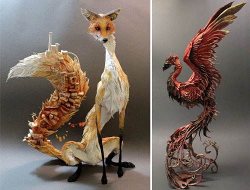 Невероятно детализированные скульптуры Эллен Джуетт (17 фото)