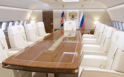 Новый самолёт президента России (10 фото)