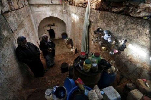 Система подземных укрытий сирийских повстанцев (20 фото)