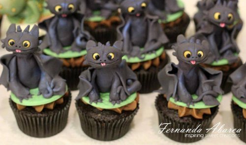 Торты и кексы от художника студии DreamWorks Фернанды Абарки (14 фото)