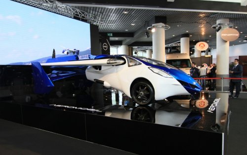 Первый в мире аэромобиль представлен на Top Marques Monaco (5 фото + видео)