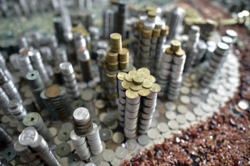 Город Чунцин в монетной миниатюре (9 фото)