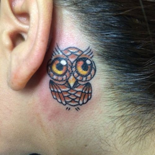 Татуировки для ушей (28 фото)