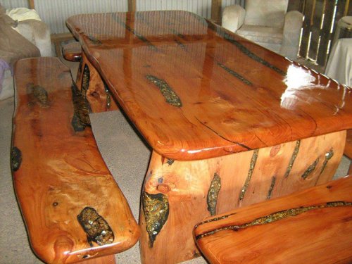Оригинальная деревянная мебель от Woodcraft By Design (15 фото)