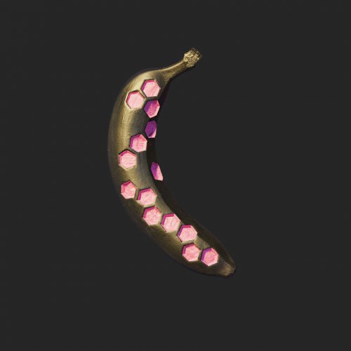 Бананы с геометрическими узорами от Дана Крецу (9 фото)