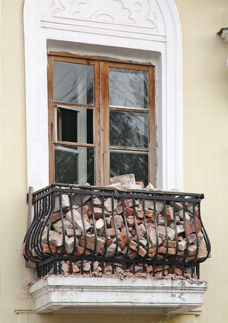 Балконная архитектура в России (18 фото)