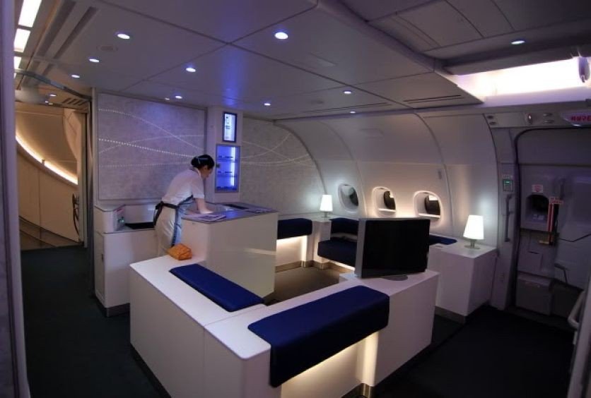 Салоны первого класса Singapore Airlines с элегантным дизайном от BMW Group DesignworksUSA