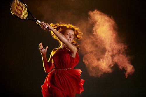 Знаменитые теннисистки в фотосессии Дьюи Никса (13 фото)