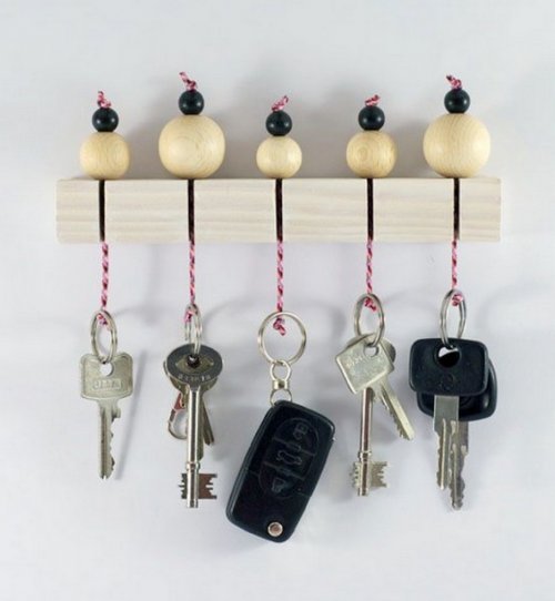 Прикольные и оригинальные держатели для ключей (15 фото)