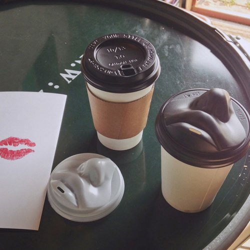 Поцелуй свой кофе (6 фото)