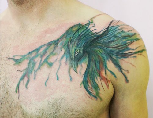 Татуировки Сэнни Ваги, вдохновлённые природой (14 фото)