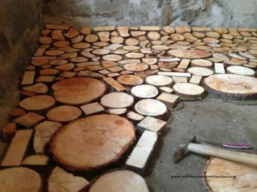 Необычный деревянный пол (10 фото)