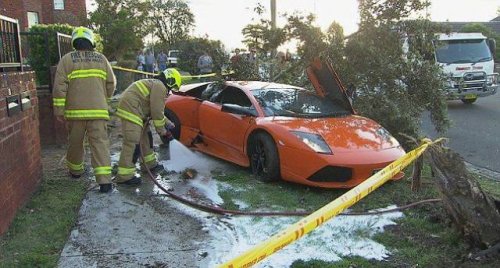 Худший тест-драйв Lamborghini в истории (12 фото)