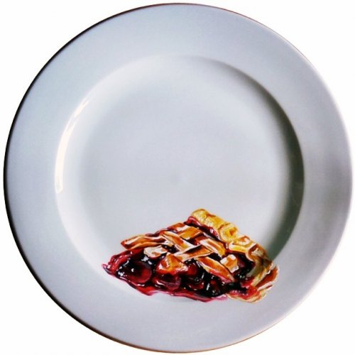 Реалистичные блюда на тарелках от Жаклин Пуарье (17 фото)