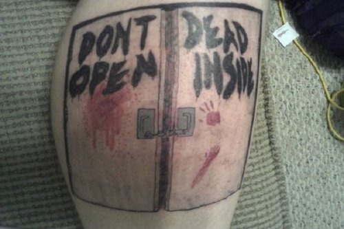 Татуировки на тематику "Ходячих мертвецов" (21 фото)