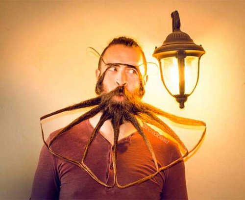 Мистер Крутая Борода и его впечатляющие бороды (26 фото)