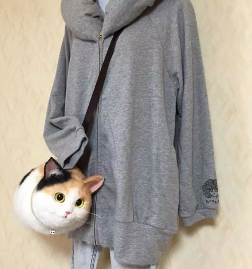 Реалистичные сумки в виде кошек: жуть или крутотень? (10 фото)