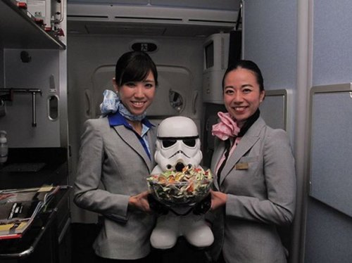 В Японии выполняют авиарейсы для фанатов Star Wars (13 фото)