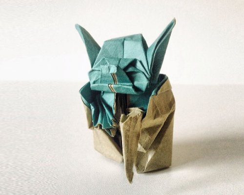 Потрясающие творения оригами (16 фото)